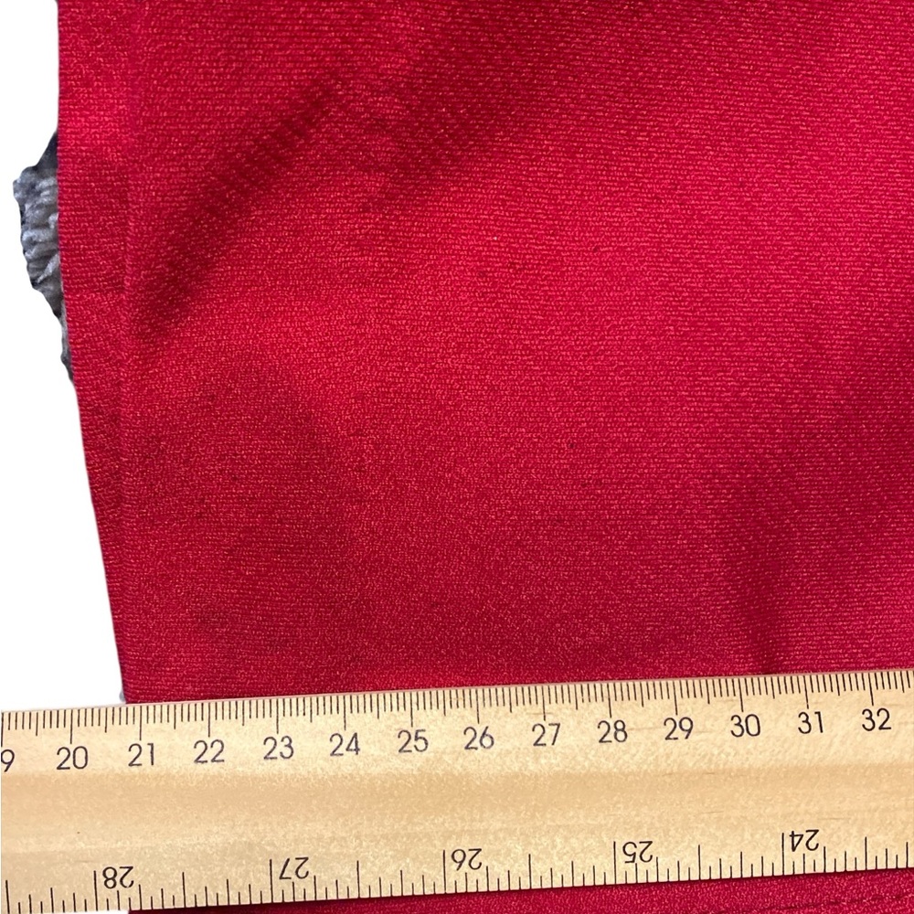 Vintage 60s/70s Wrangler Ladies Red High Waist Wide Leg Slacks - Picture 5 of 8